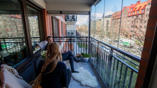 Balcony enclosure in owen sound, Ontario